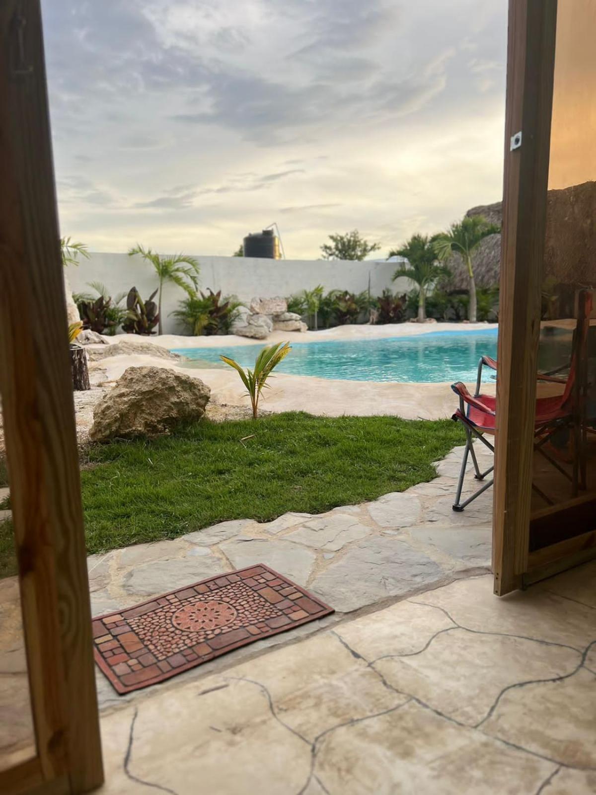 בייהיבה Blue Beach Eco-Hotel By Sanfabini מראה חיצוני תמונה